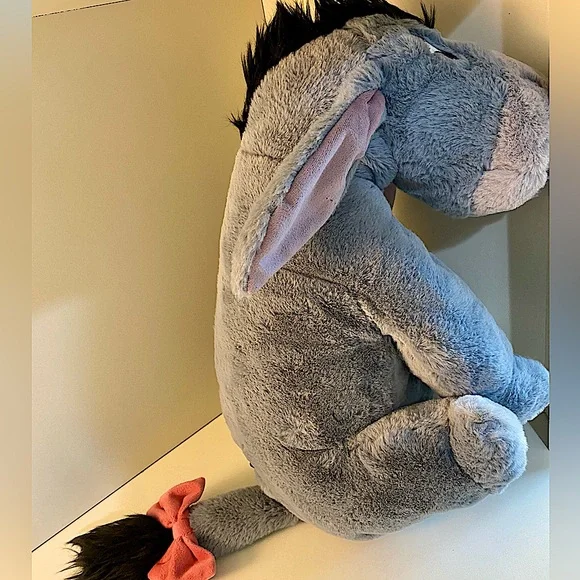 FINAL SALE!! Winnie the Pooh Eeyore the Donkey Plush Soft Disney 15” - Picture 2 of 6